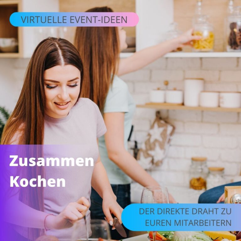 Online Koch Show mit DONAUEVENTS
