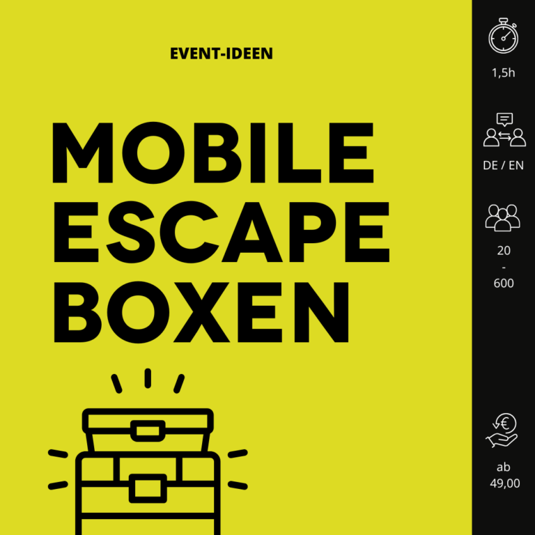 mobiles escape game mit donauevents