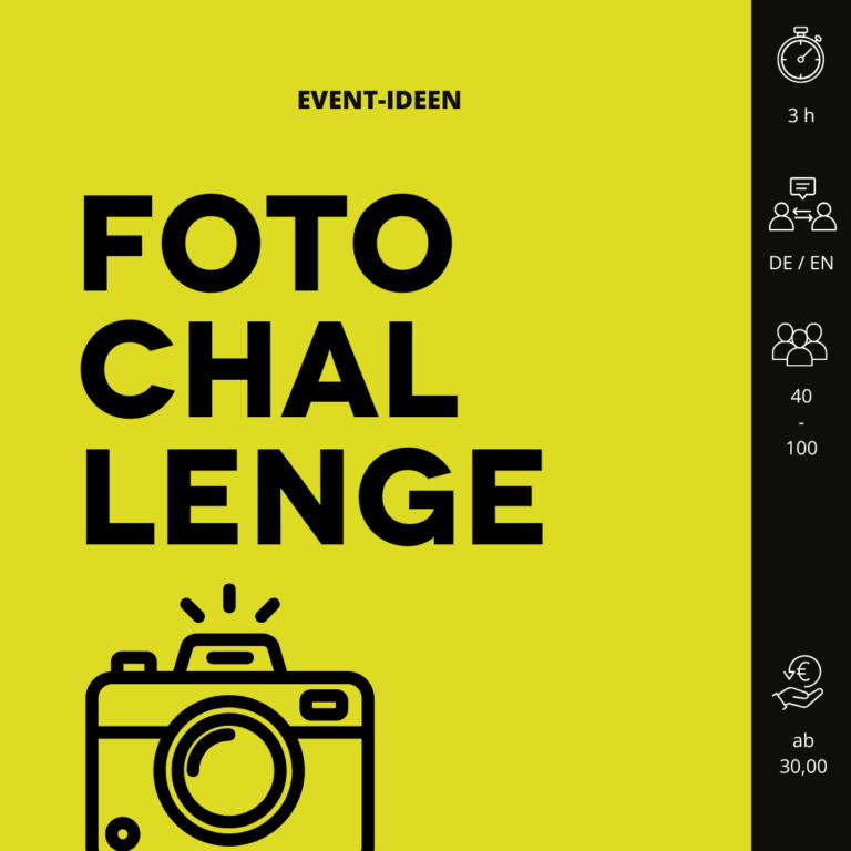 Teamincentive mit dem Namen Fotochallange