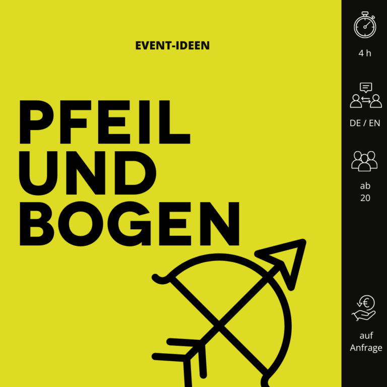 Teamevent: Pfeil und Bogen