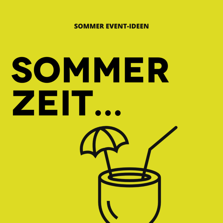 Sommer Event Ideen für die Sommerzeit