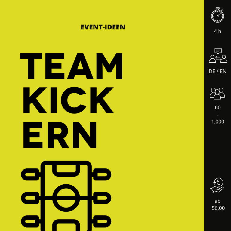 Teamevent: Fusball Tischkickern