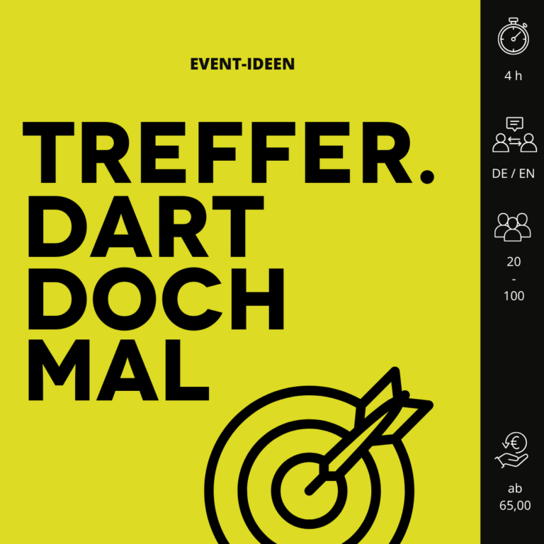 Teamevent: Dart spielen