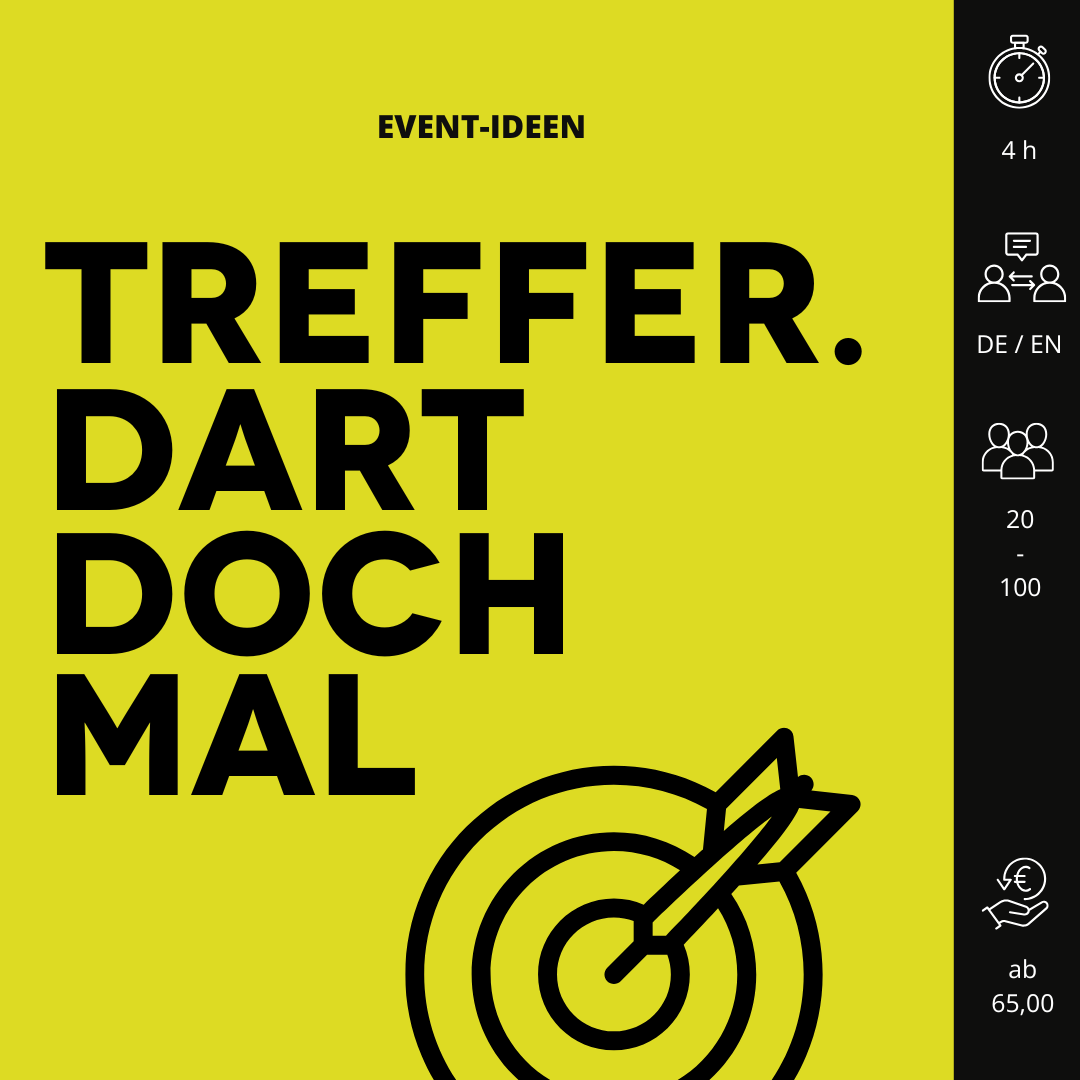 Volltreffer! Ihr Darterlebnis