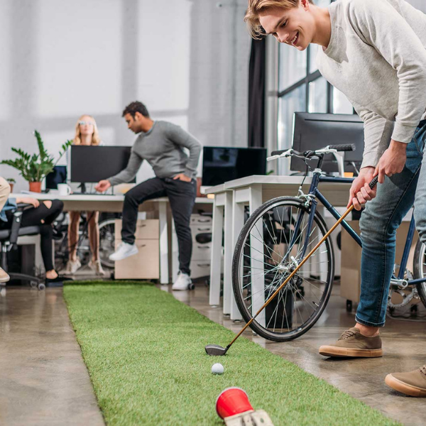 Teamincentive Bürogolf mit DONAUEVENTS