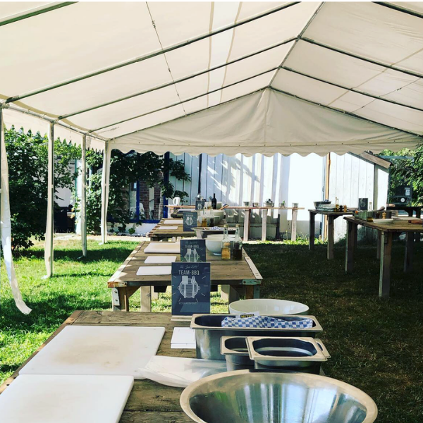 BBQ Kochabend, Teamevent mit gemeinsamem Kochen und Abendessen mit DONAUEVENTS