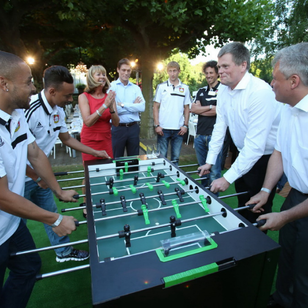 Kickerevent als Teamincentive mit professionellen Tischkickern mit DONAUEVENTS