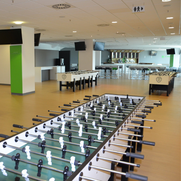 Kickerevent als Teamincentive mit professionellen Tischkickern mit DONAUEVENTS