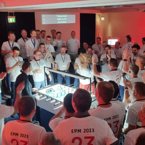 Kickerevent als Teamincentive mit professionellen Tischkickern mit DONAUEVENTS
